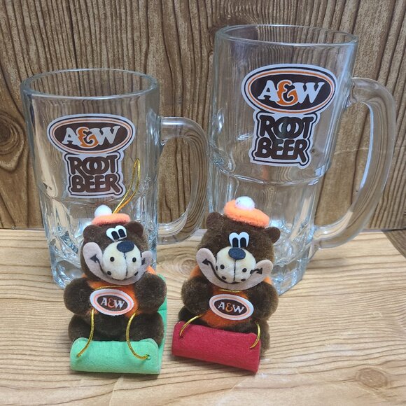 A&W Root Beer Mug Lot - Picture 1 of 5